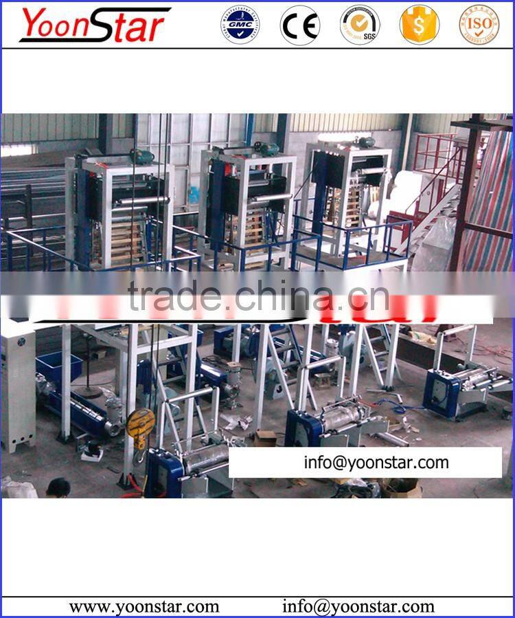 PE/PP/PVC Single Layer polyethylene plastic film blowing machine with competitive price