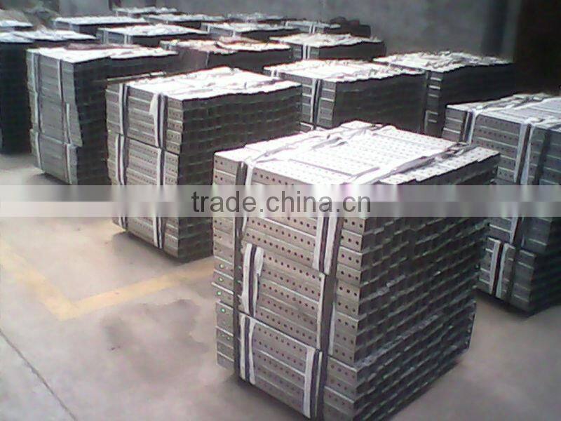 Perforated and Galvanized Traffic Safety Square Sign Posts