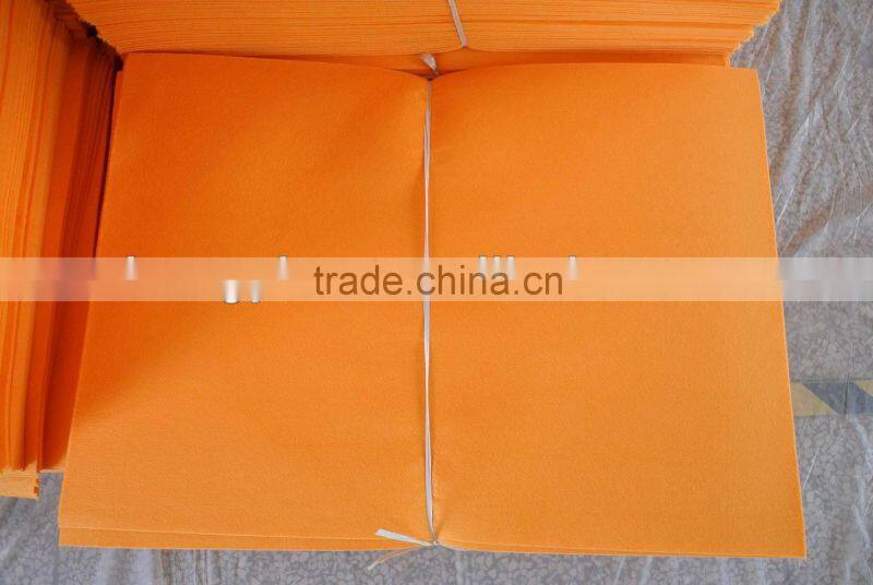 Viscose / polyester yellow cloth nonwoven clean cloth