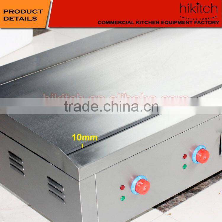 Commercial Restaurant Kitchen Equipment Electric Griddle Provide CE EN60335-1