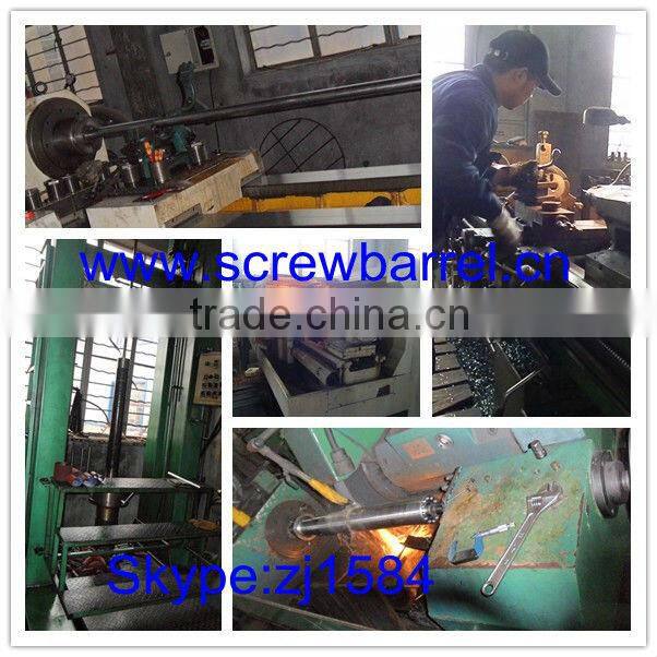 bimetallic screw barrel screw for plastic extruder/injection machine
