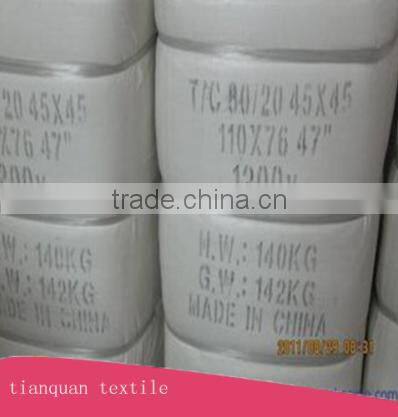 TC 90/10 45x45 110*76 eco-friendly pocket cloth preshrunk fabric