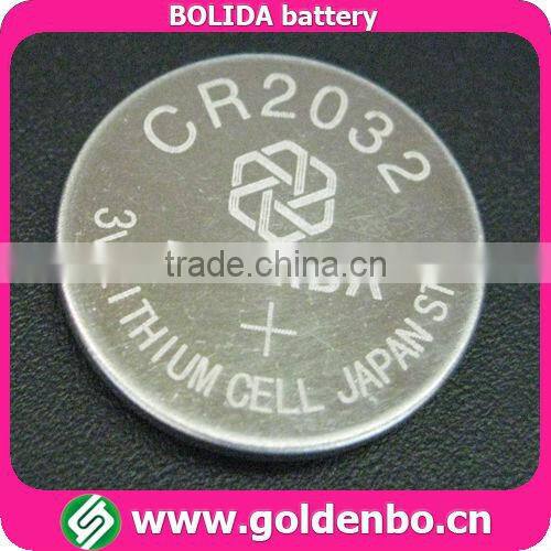 BOLIDA Lithium CR2032 battery for shoe LED light or clothing LED light