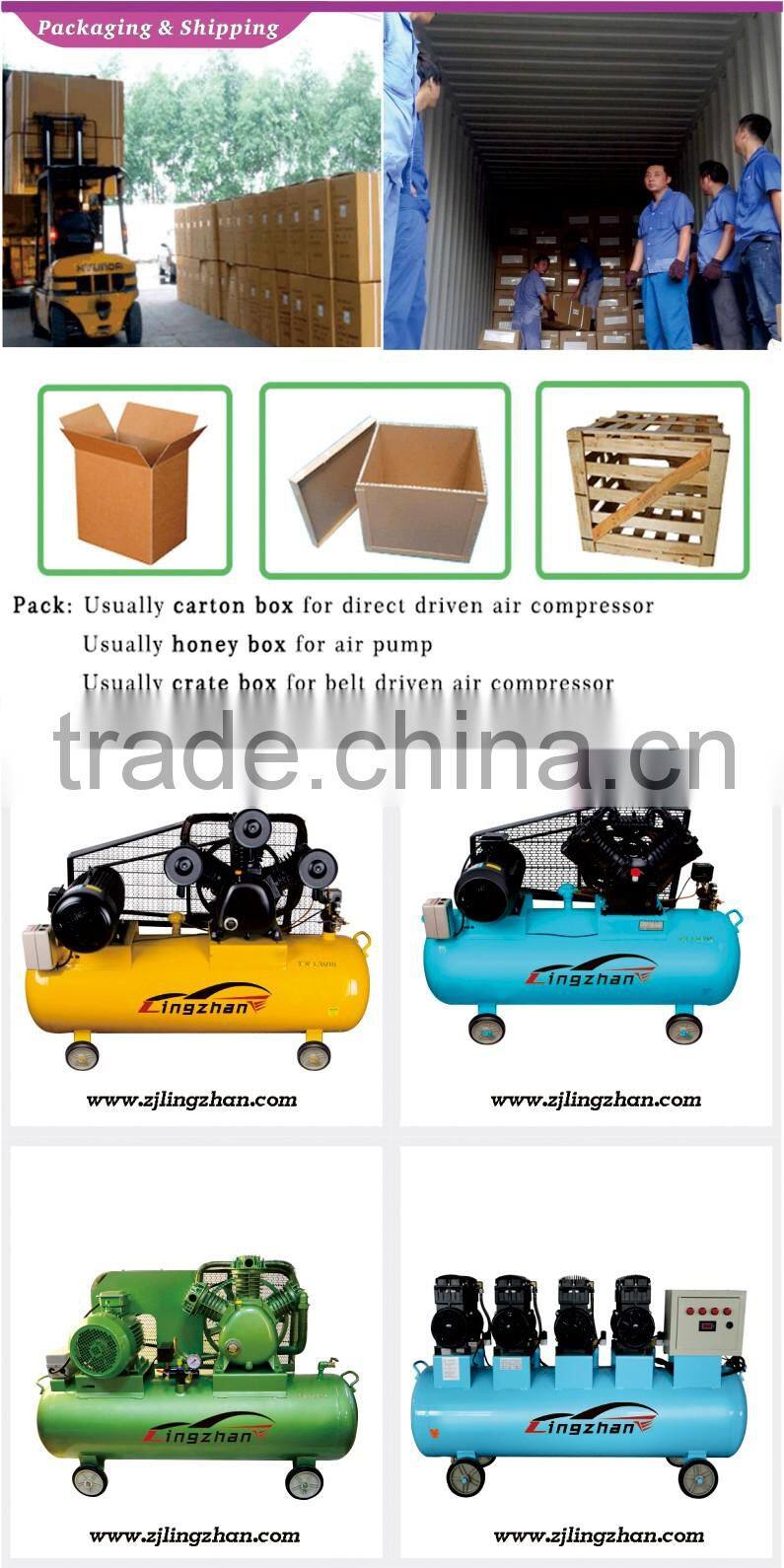 Lingzhan cheap price high quality portable direct drive air compressor compressors