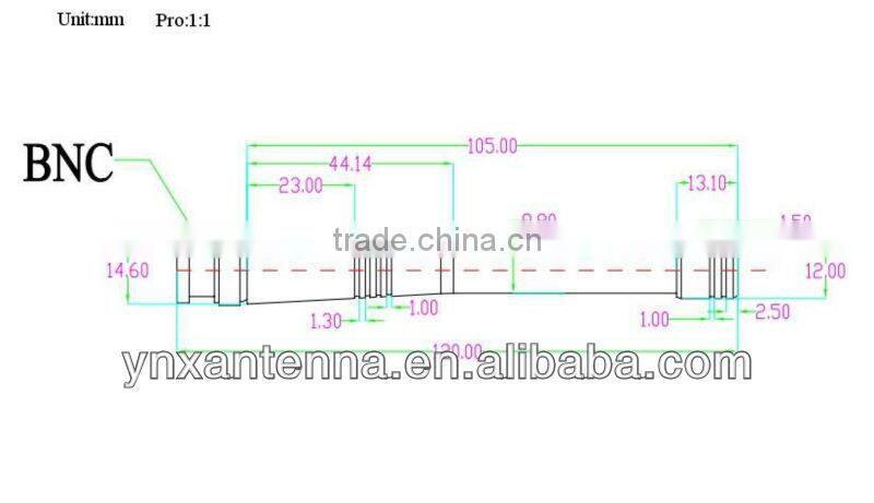 Long Range handheld walky talky Antenna
