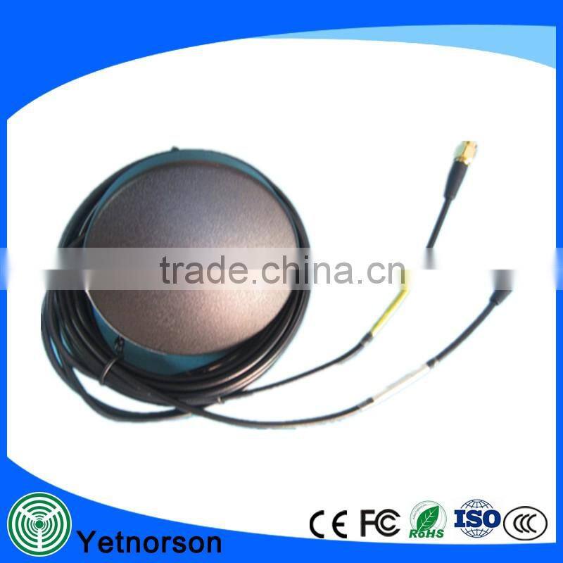 Magnetic Flat GPS GSM External Antenna Active external GPS/GSM Antenna For Mini GPS Tracking Chip