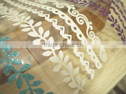 2015 Home decorative epoxy skin glitter sticker