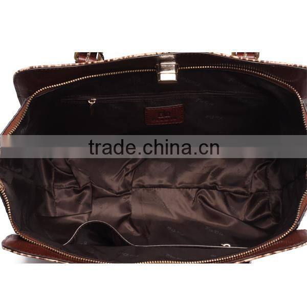 S425-B3147 Hot sale genuine leather handbag Luxury crocodile leather vintage bag for fashionable women