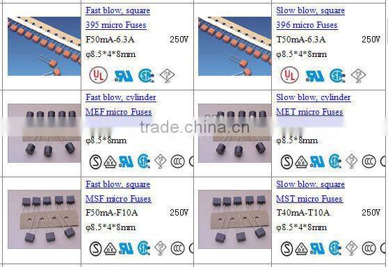 fuse with micro switch