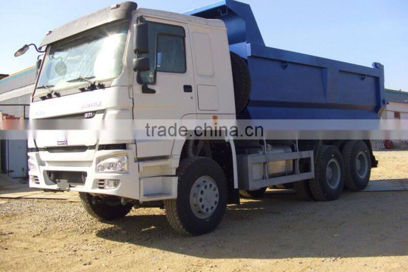 HOWO 6X4 Mining Dump truck 336hp 371hp 380hp for Peru