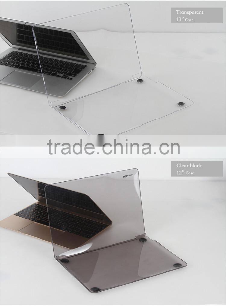0.8MM ultra thin anti-scratch cover for macbook case for New MacBook Pro 15'' ,hard clear case for 15'' MacBook pro retina