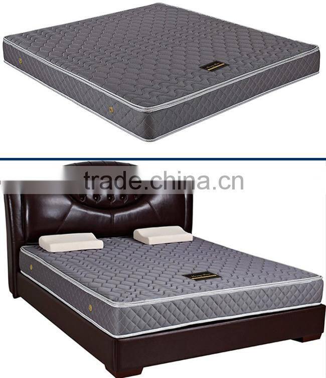zipper design firm natural coir filling mattress