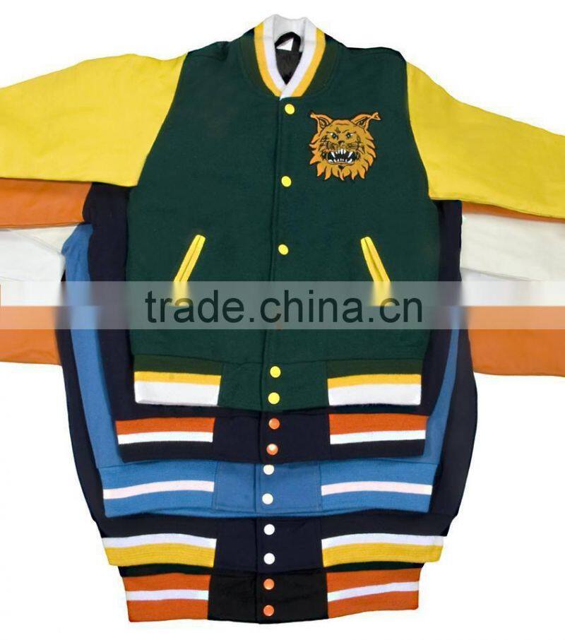 Custom Varsity Jackets With Your Own Logos