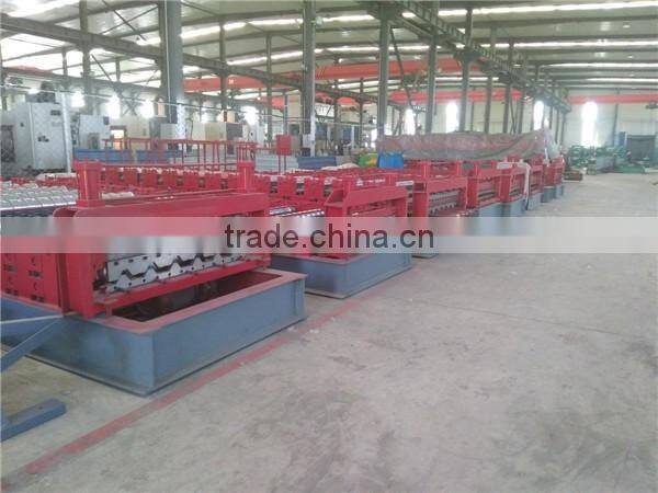 850 corrugation roofing sheet roll forming machine