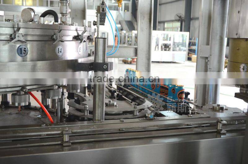 Humanized design drink can packaging machine