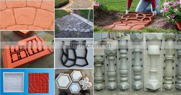 2015 New Design Plastic Mould for Concrete Pavers, Plastic Mould Paving Stone Shanghai