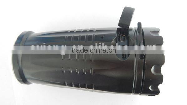 LED Rechargeable police security flashlight 1080P multifunctional police flashlight