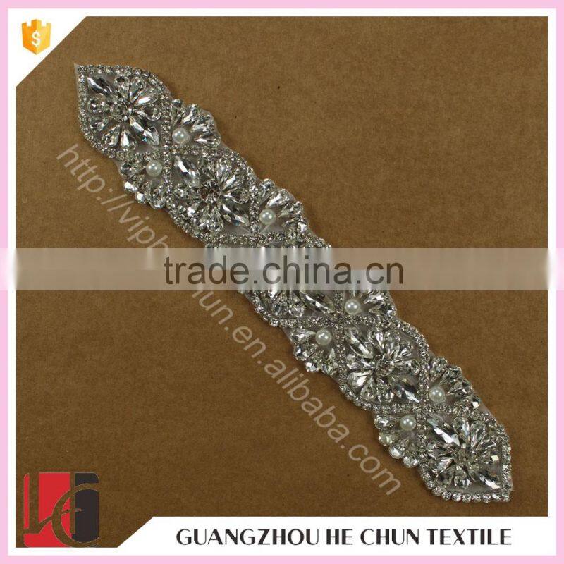 HC-1486-1 Hechun New Arrival Bridal Beaded Wedding Sash