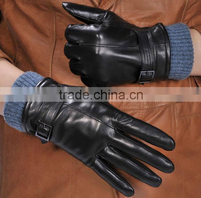 ZF Noble Men Leather Touch Screen Gloves