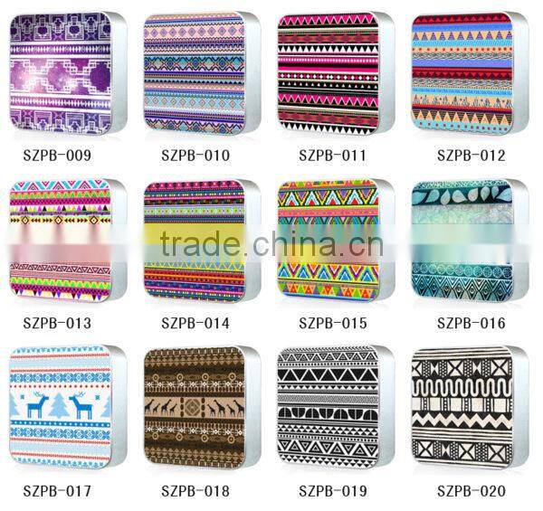 S-zone ODM power bank with aztec design