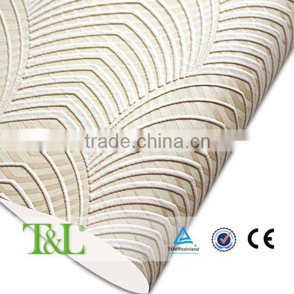 Eco-friendly screen rotary foamed design 3D Wallpaper
