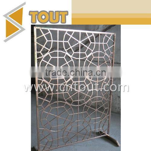 Customized Restaurant Hotel Decoration Stainless Steel Screen