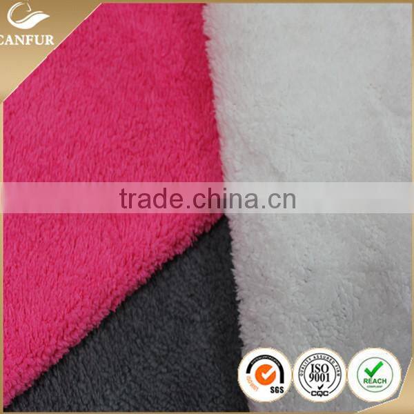 100% Polyester sherpa lining fabric