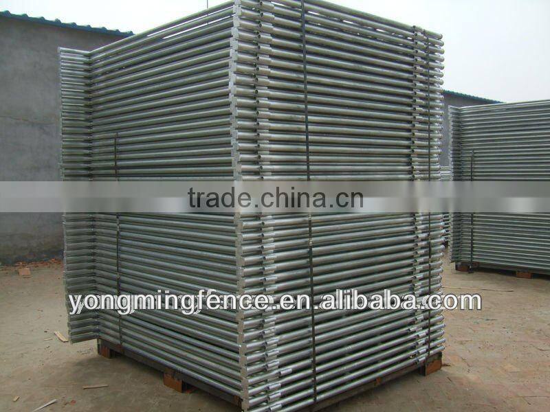 Portable galvanized sheep yard pipe fence panel and gate(china direct factory)