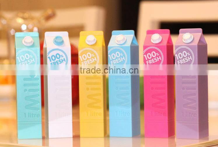 milk external power bank 2600 mah mini universal portable mobile charger