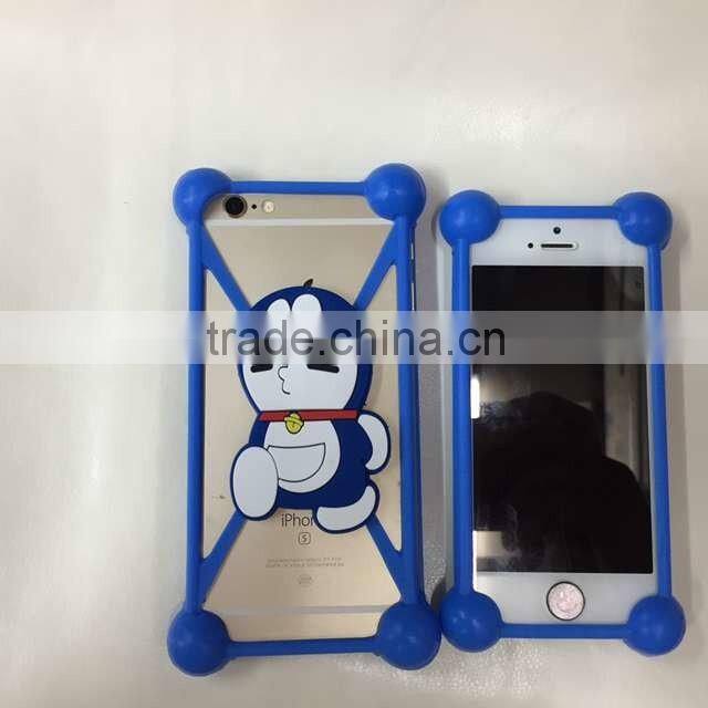 Universal cute silicone phone case for android phone and any phone