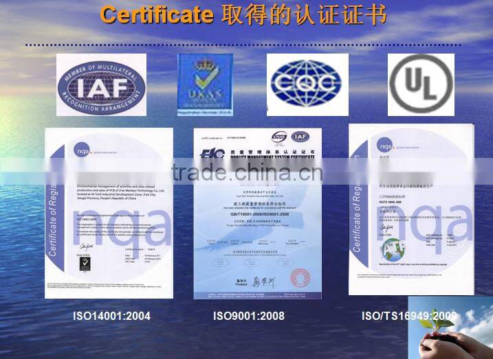 FR4 Heavy cooper 6oz cooper thickness board with ISO9001, UL certificate