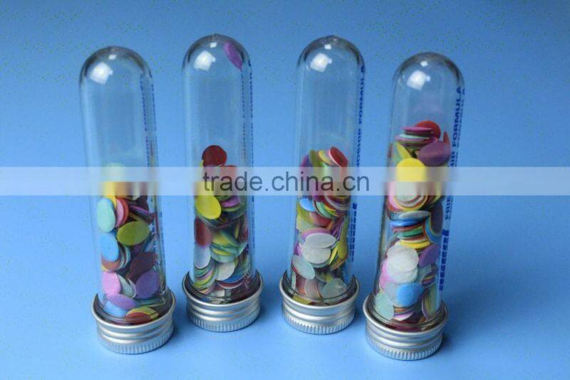 Plastic test tube packaging