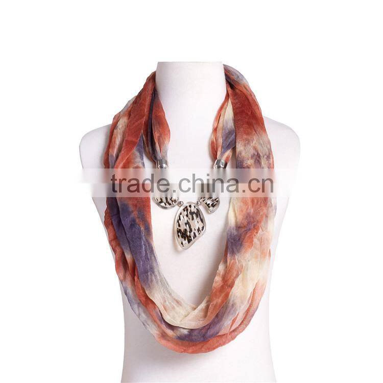 2016 Spring new products lady fashion pendant scarf