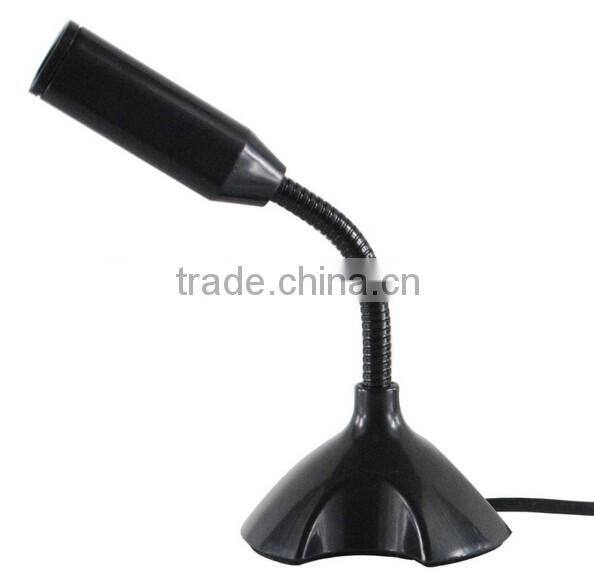 Portable Studio Speech Mini USB Microphone Stand Mic With Holder For Microfono Computer Microphones For PC Laptop