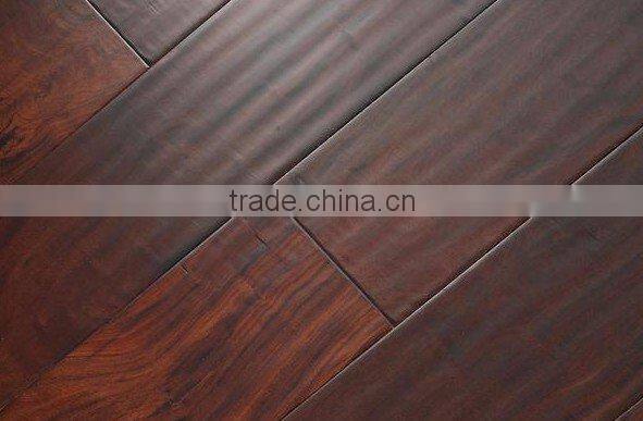 three-layer Oak hand-scraped Antique engineered solidwood flooring