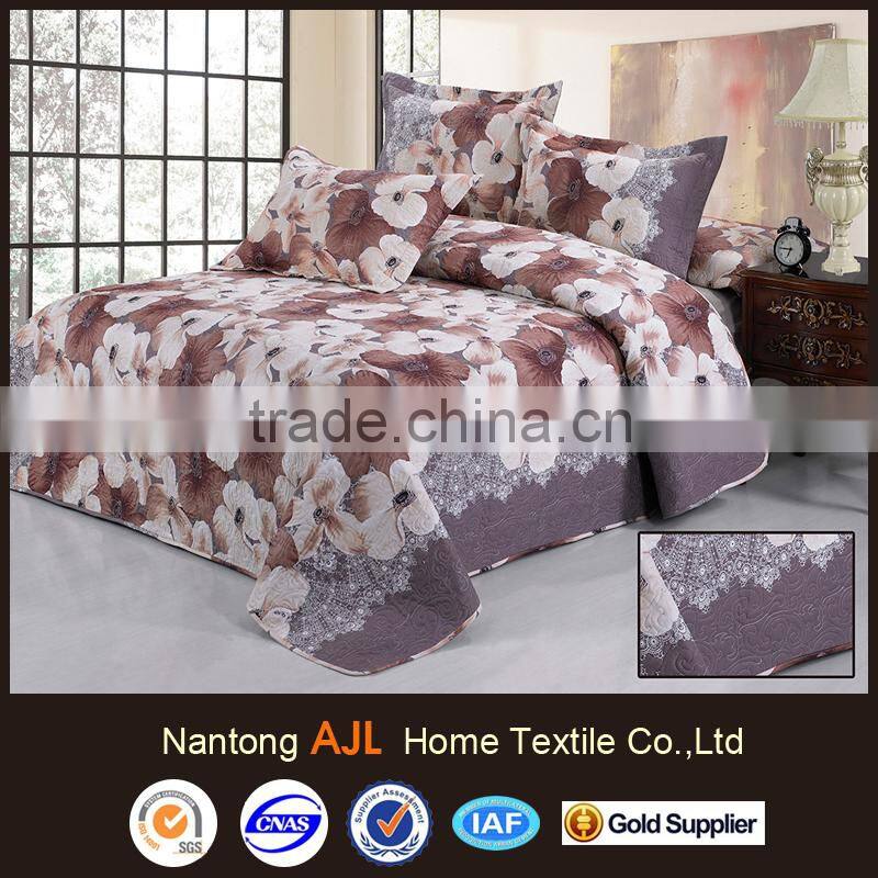 2015 100%cotton coverlet bedspread