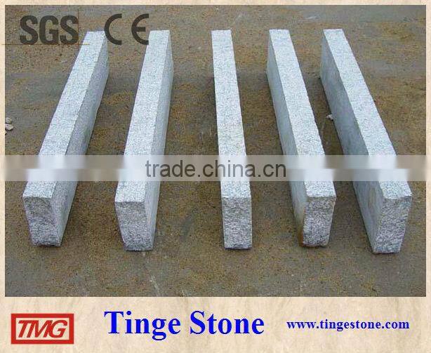 Flower design paving stone red granite cube for plaza