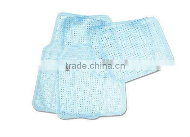 clear plastic car floor mats,inexpensive and durable pvc car mat