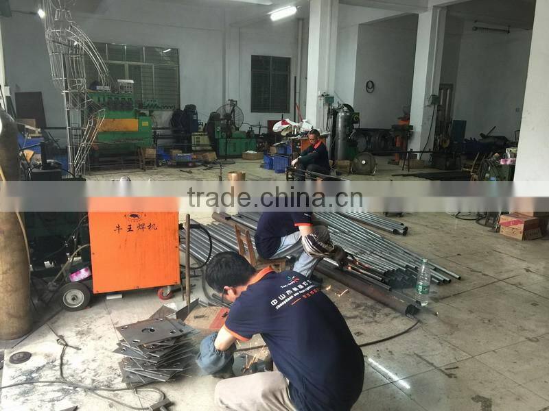 Hot sale christmas light with santa car and reindeer holiday time led light outdoor decoration