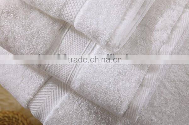 100% Cotton Customized Embroidery Logo 16S Hand Towel Sets