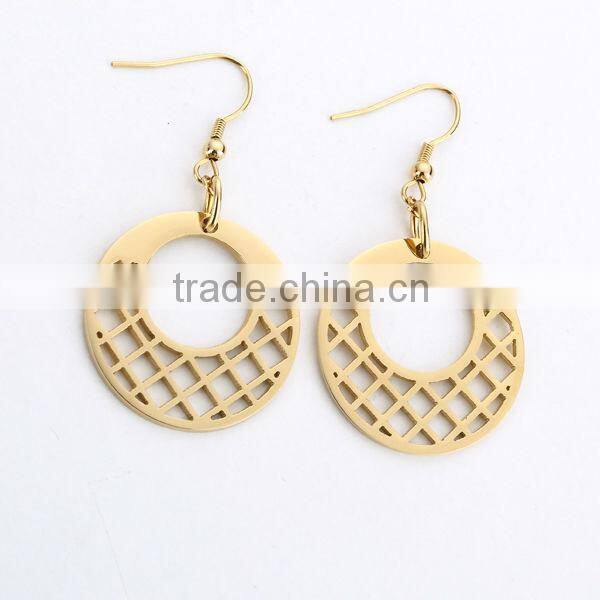 2013 stainless steel earring imitation jewellery in silver