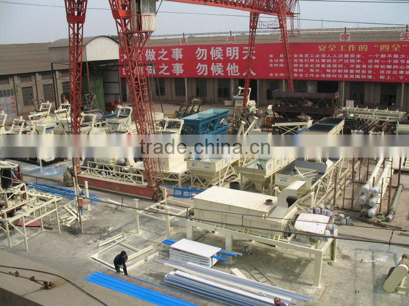 Fast remove and installation Concrete batching plant HZS75(75m3/h)