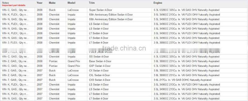 High quality air filter cabinfilter for 10446783