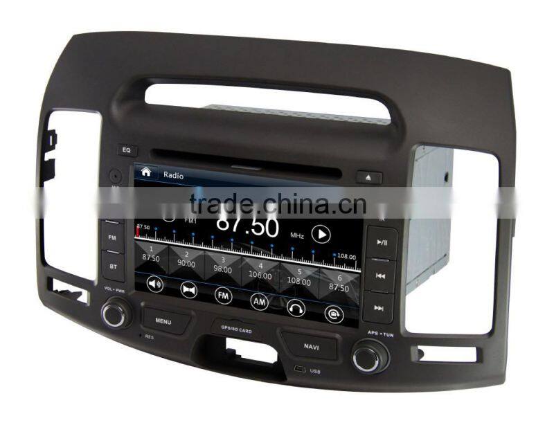 for Hyundai Elantra car navigation with car entertainment system in dash dvd car autoparts