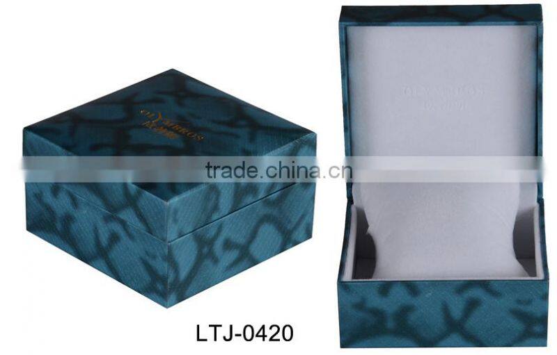 Plastic box for watches