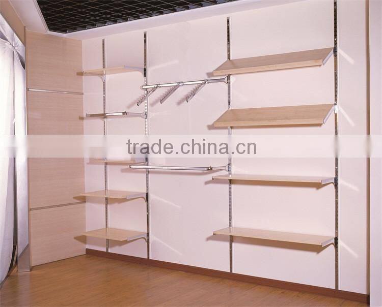 DIY Display Rack , Hanger + Brackets + Flat Shelf + Slotted Post