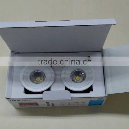 TIWIN 2pcs/pack Pink Warm white 5w cob spot light / Best selling led under cabinet lights