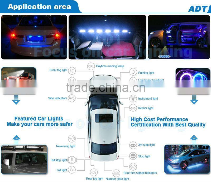 48 SMD Car White H8 H11 LED Fog Day Driving Bulbs Light Lamp 12V