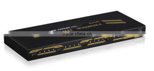 hdmi matrix 4X4 Support 4K@30Hz hdmi high quality Matrix support full 3d