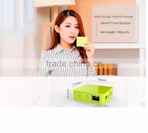 wholesale UC50 DLP mini Projector Full HD 1080P Home theater projecting camera LED video home Multimedia Video